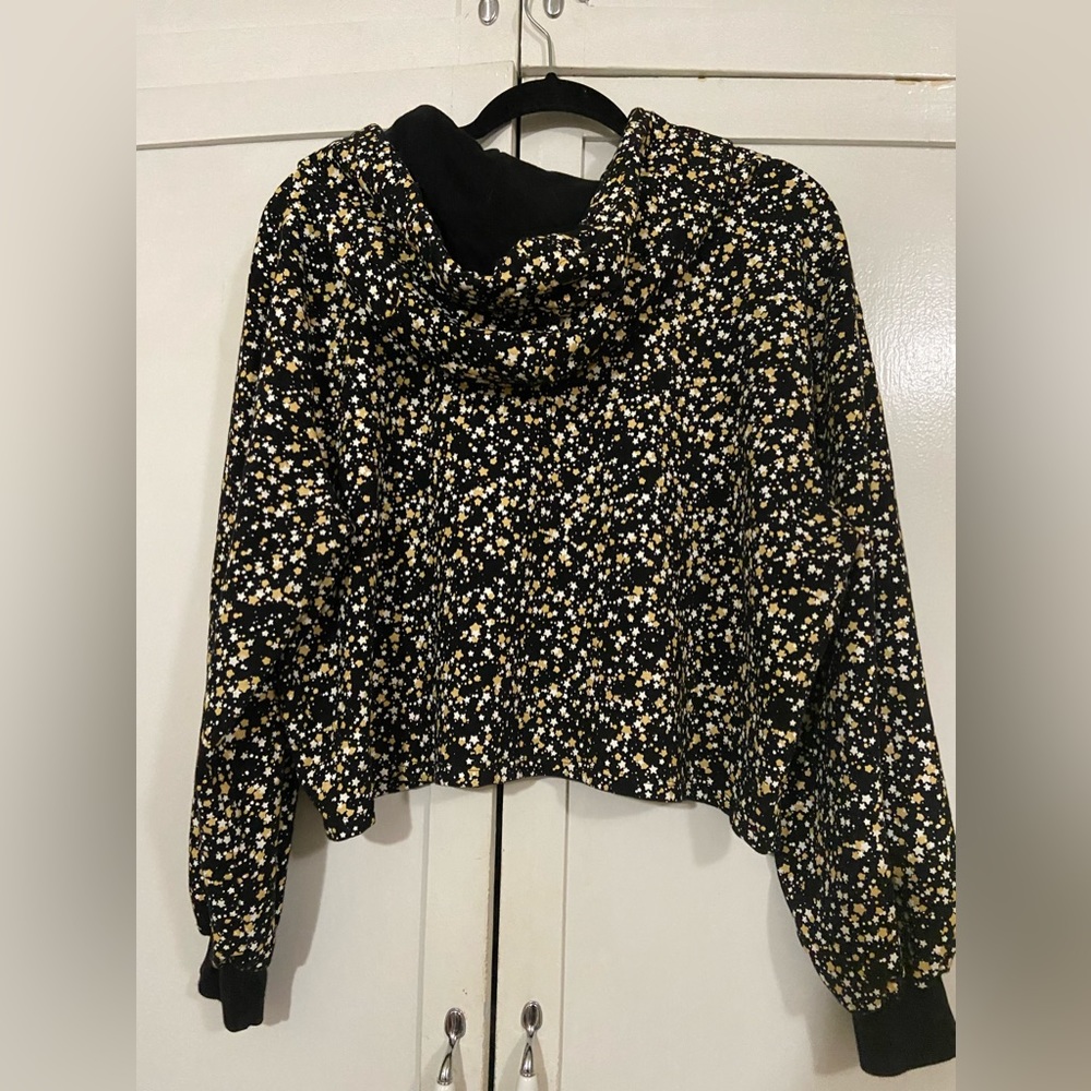 Eloquii R29 X Eloquii Star Print Crop Hoodie - image 3